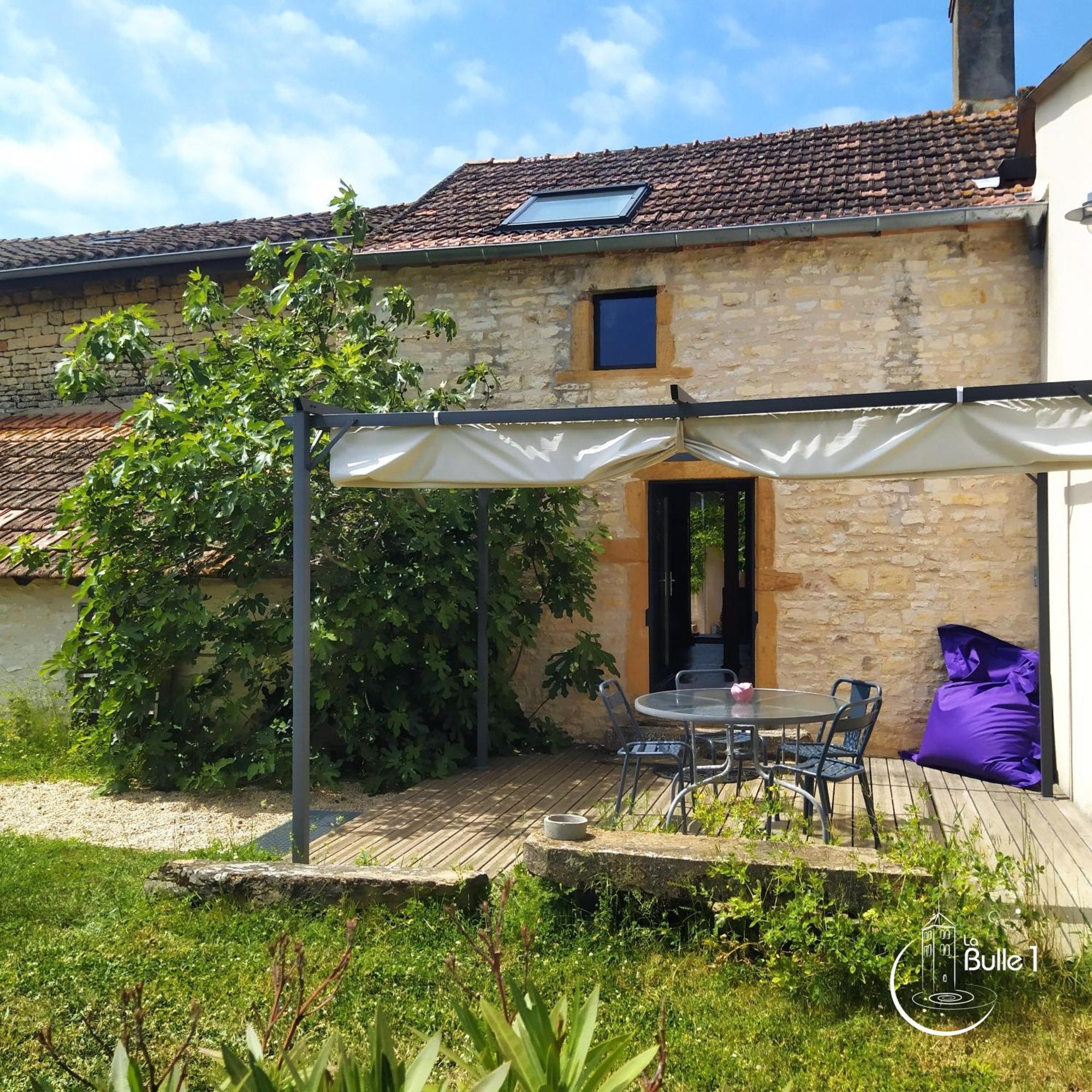 Villa la bulle de Chapaize Exterior foto